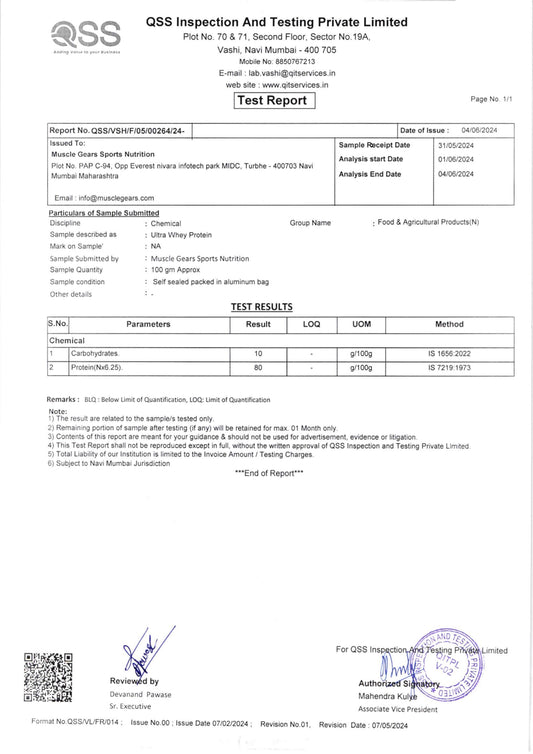 ISO WHEY (WHEY PROTEIN HYDROLYSATE) LB