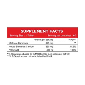 Calcium vitamin D.