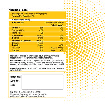 Performance Whey ( Whey Protein isolate) Grass Fad, EU Certified