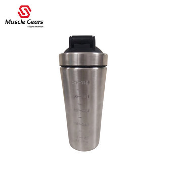 MUSCLE GEARS STAINLESS STEEL SHAKER  750 ml